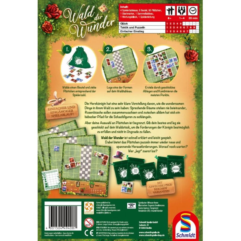 Schmidt Spiele 49408 board/card game 20 min Board game Family