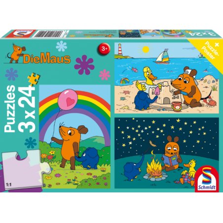 SSP Puzzle Gute Freunde,            3x24  56212