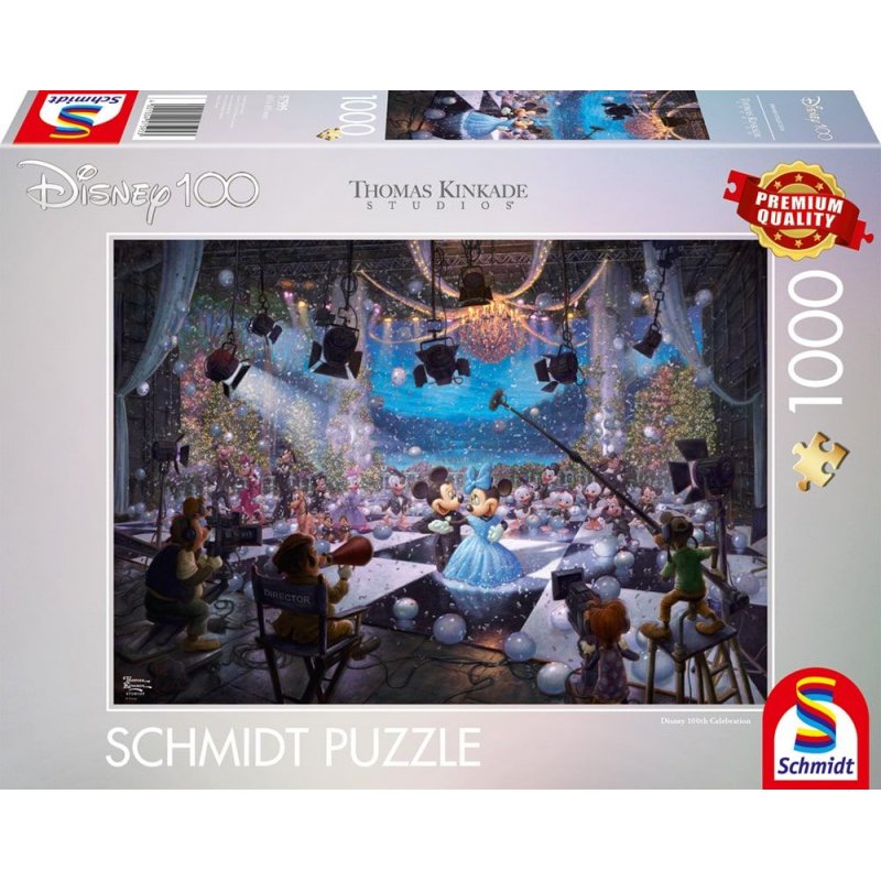 Schmidt Spiele Disney 100th Celebration Jigsaw puzzle 1000 pc(s) Cartoons