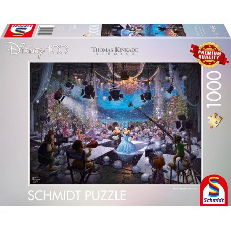 Schmidt Spiele Disney 100th Celebration Jeu de puzzle 1000 pièce(s) Dessins animés