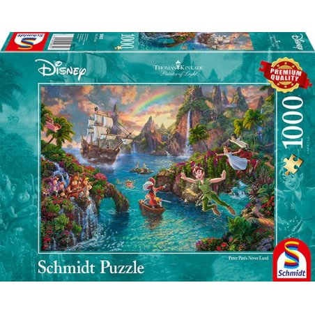 Schmidt Spiele Disney Peter Pan Jeu de puzzle 1000 pièce(s) Dessins animés