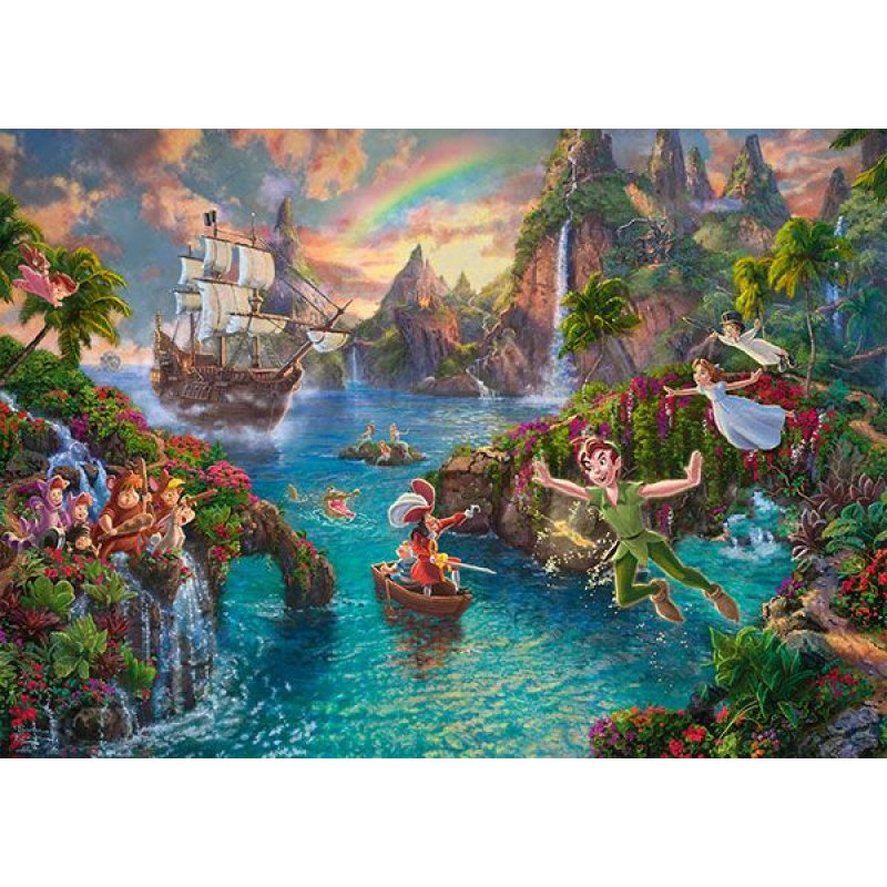 Schmidt Spiele Disney Peter Pan Jigsaw puzzle 1000 pc(s) Cartoons