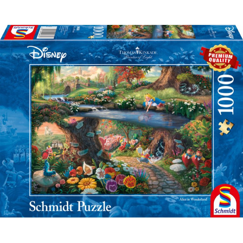 Schmidt Spiele 59636 puzzle Contour pour puzzle 1000 pièce(s) Dessins animés