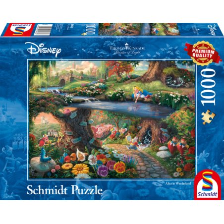 Schmidt Spiele 59636 puzzle Contour puzzle 1000 pc(s) Cartoons