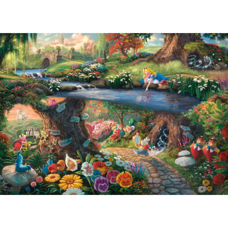 Schmidt Spiele 59636 puzzle Contour puzzle 1000 pc(s) Cartoons