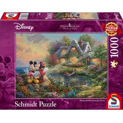 Schmidt Spiele Disney Sweethearts Mickey & Minnie Jigsaw puzzle 1000 pc(s) Cartoons