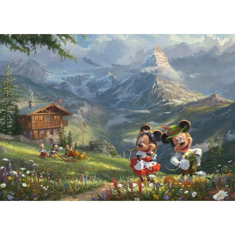 SSP Puzzle Disney Mi & Mi i d Al    1000  59938
