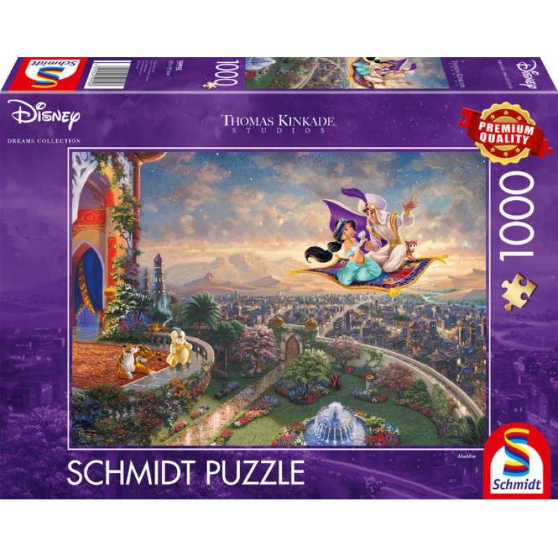 Schmidt Spiele Aladdin Jigsaw puzzle 1000 pc(s) Cartoons