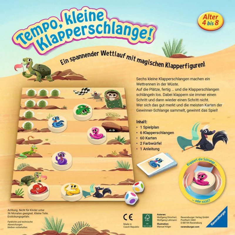 RAV Tempo, kleine Klapperschlange  20950
