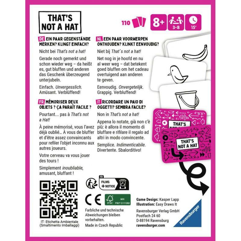 Ravensburger 20954 board/card game 15 min Party