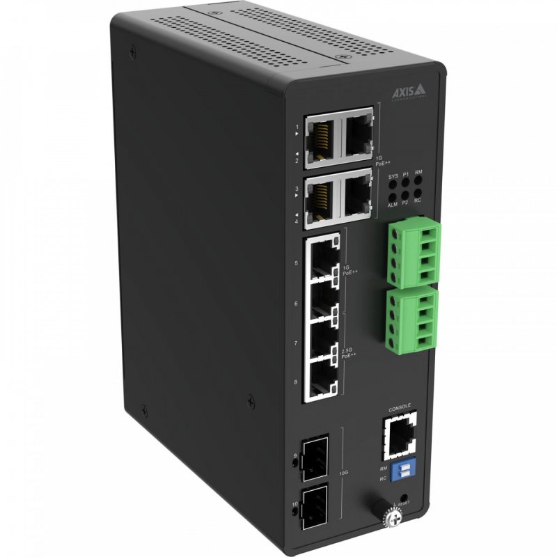 Axis 02621-001 commutateur réseau Géré 10G Ethernet (100/1000/10000) Connexion Ethernet, supportant l'alimentation vi