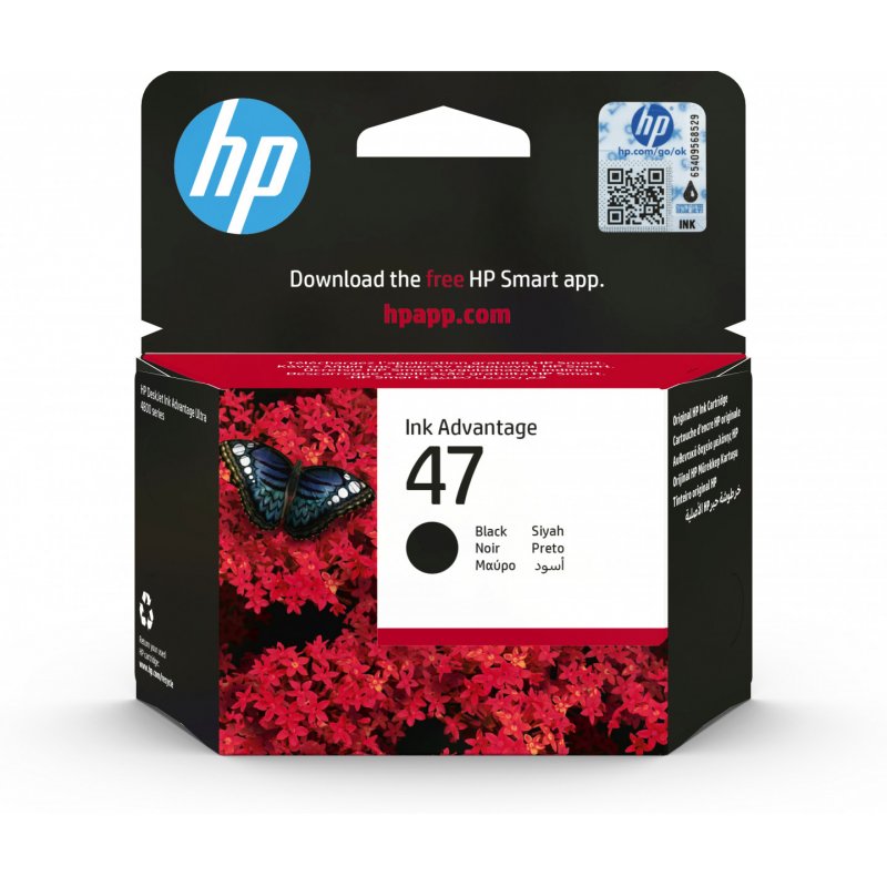 HP 47 Black Original Cartridge