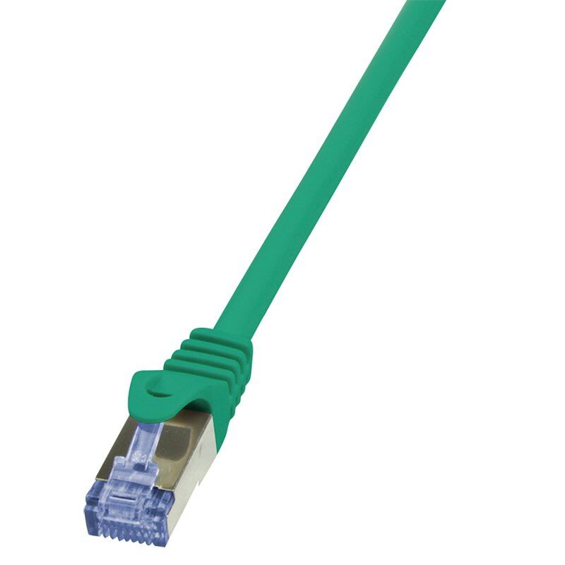 Cable Logilink Patch Cat6a S/FTP 7,5m Green