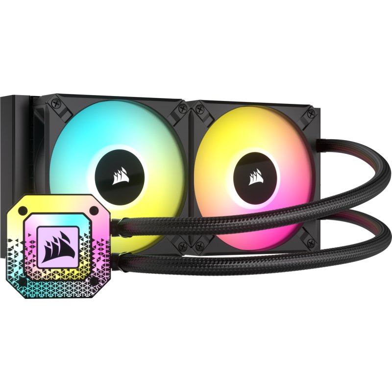 Corsair CW-9060068-WW computer cooling system Computer case Liquid сooling kit 12 cm Black 1 pc(s)