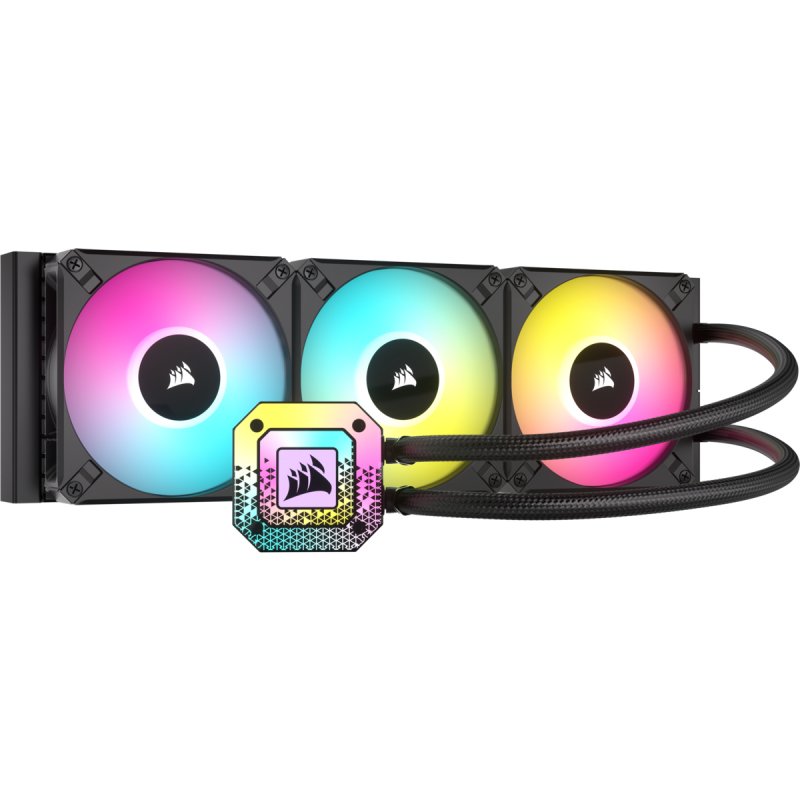 Corsair CW-9060070-WW computer cooling system Computer case Liquid сooling kit 12 cm Black 1 pc(s)