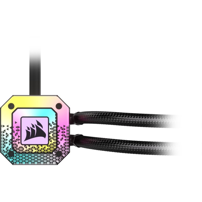 Corsair CW-9060070-WW computer cooling system Computer case Liquid сooling kit 12 cm Black 1 pc(s)