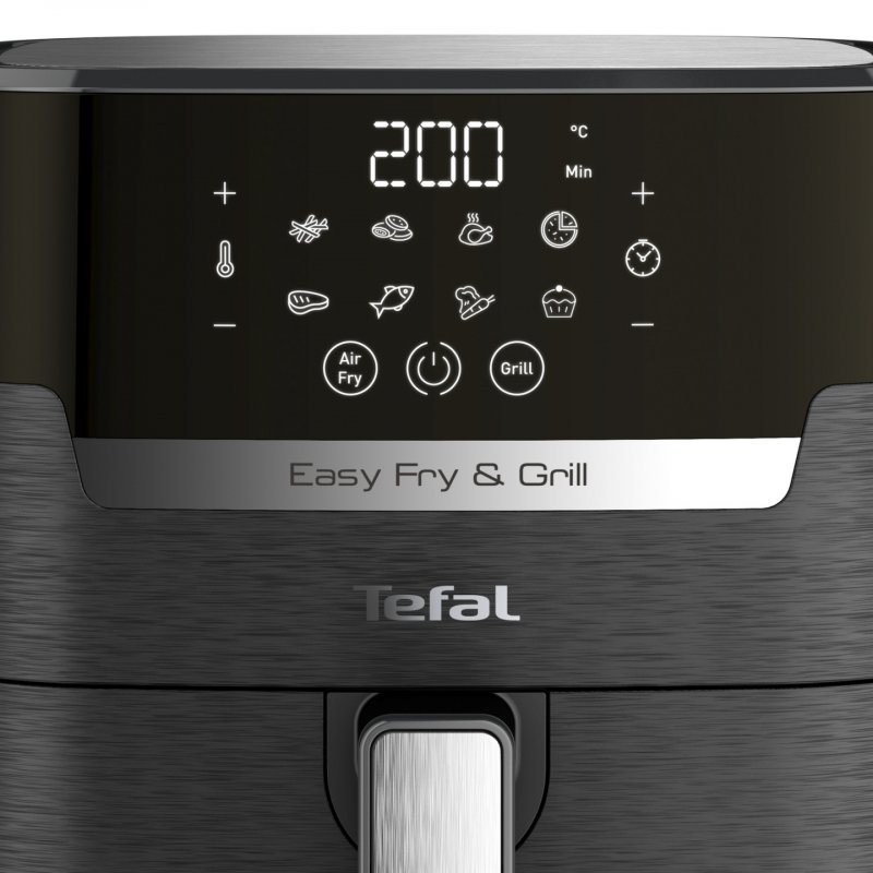 Tefal Easy Fry & Grill EY505815 friteuse Unique 4,2 L Autonome 1400 W Friteuse d’air chaud Noir