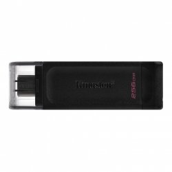 Kingston Technology 70 lecteur USB flash 256 Go USB Type-C 3.2 Gen 1 (3.1 Gen 1) Noir