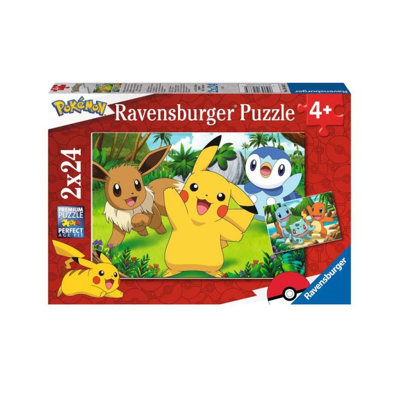 RAV Puzzle Pikachu und seine Fre.   2x24  05668
