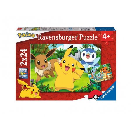 RAV Puzzle Pikachu und seine Fre.   2x24  05668