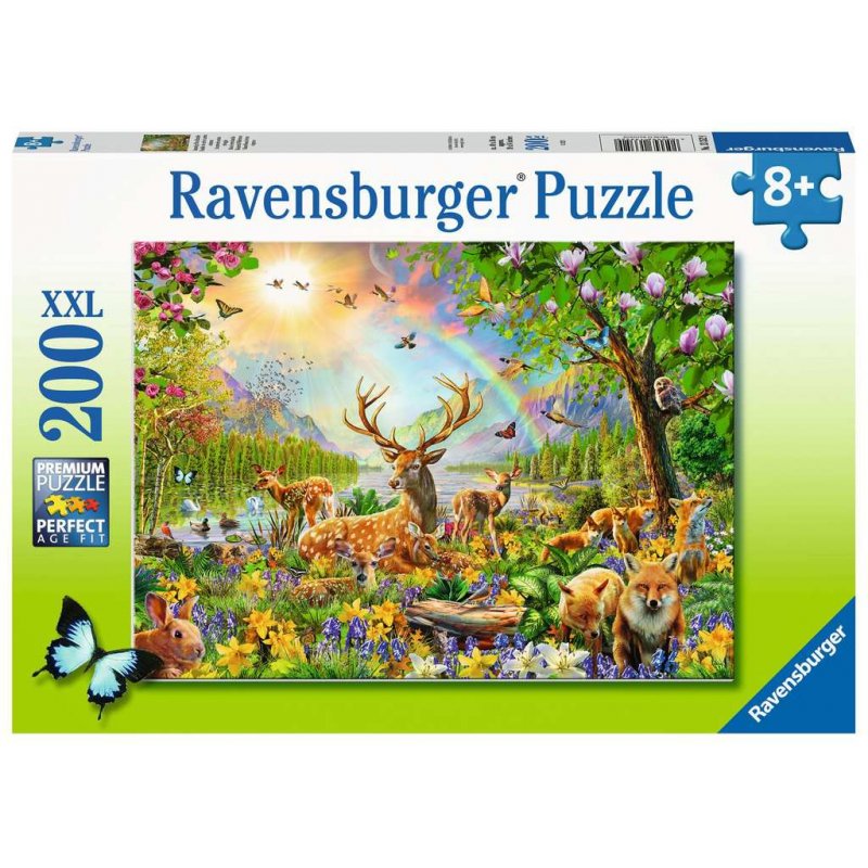 RAV Puzzle Anmutige Hirschfamilie    200  13352
