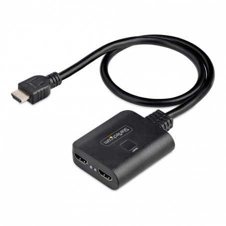 StarTech.com Répartiteur HDMI 2 Ports - Vidéo HDMI 2.0 4K 60Hz - Répartiteur HDMI 4K 1 Entrée 2 Sorties - Répartite