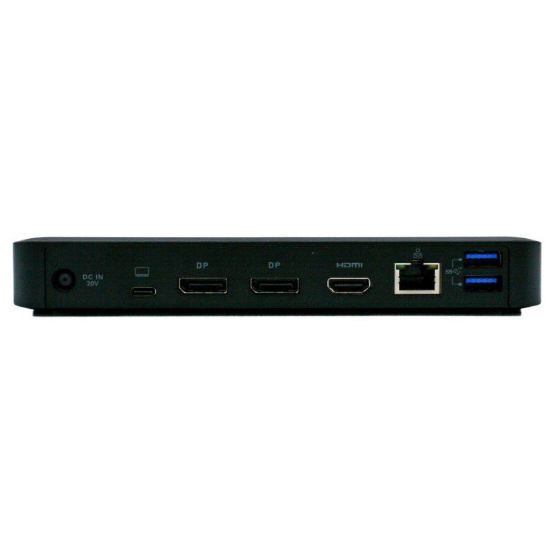 Origin Storage 72C71AAABU-OS station d'accueil USB 3.2 Gen 1 (3.1 Gen 1) Type-C Noir