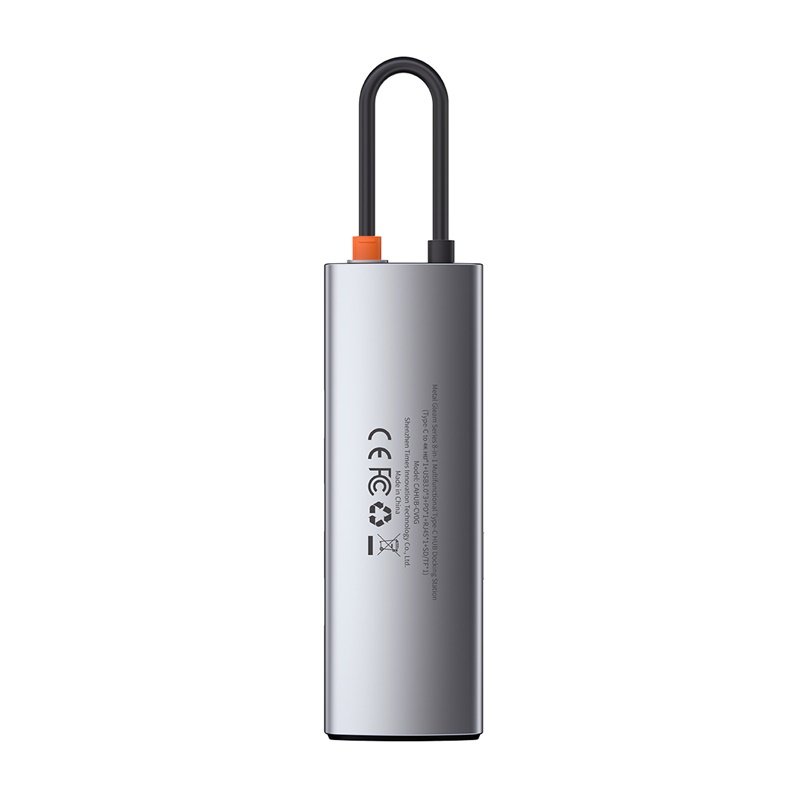 Baseus Metal Gleam USB 3.2 Gen 1 (3.1 Gen 1) Type-C Grey