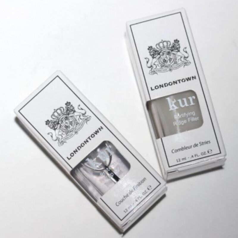 LONDONTOWN Kur Fortifying Ridge Filler vernis à ongles top coat 12 ml Transparent
