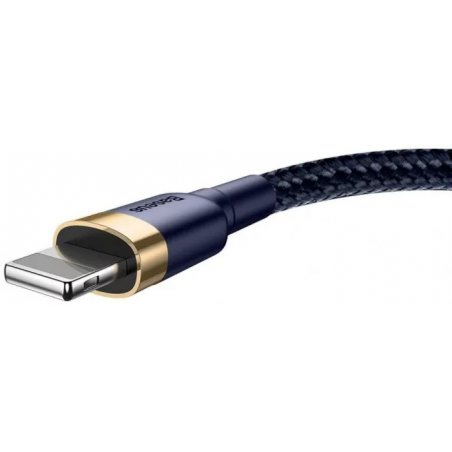 Baseus CALKLF-CV3 lightning cable 2 m Blue, Gold