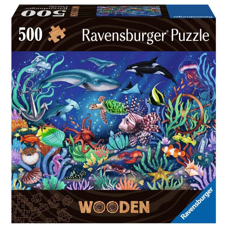 RAV Wooden Puzzle Unten im Meer  17515