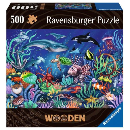 RAV Wooden Puzzle Unten im Meer  17515