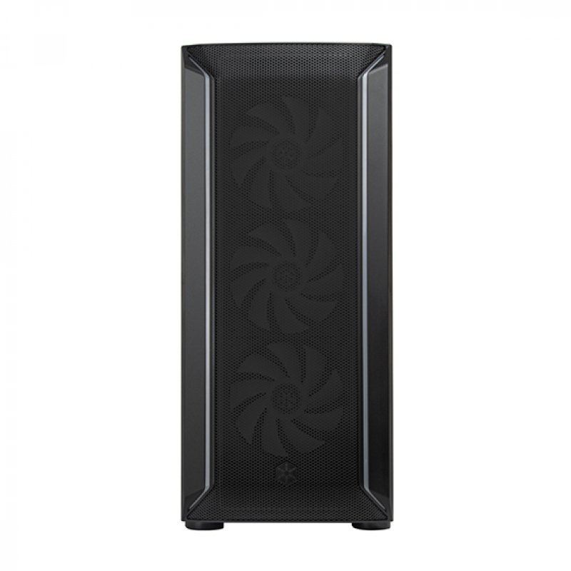 SilverStone Fara 511Z Midi-Tower, Tempered Glass - schwarz