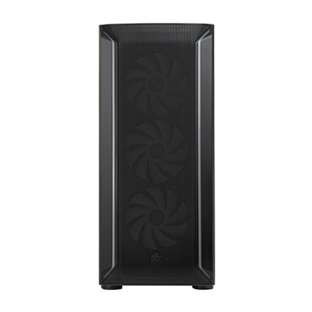 SilverStone Fara 511Z Midi-Tower, Tempered Glass - schwarz