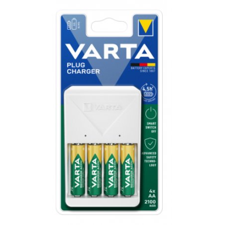 Varta 57657 101 451 chargeur de batterie Pile domestique Secteur
