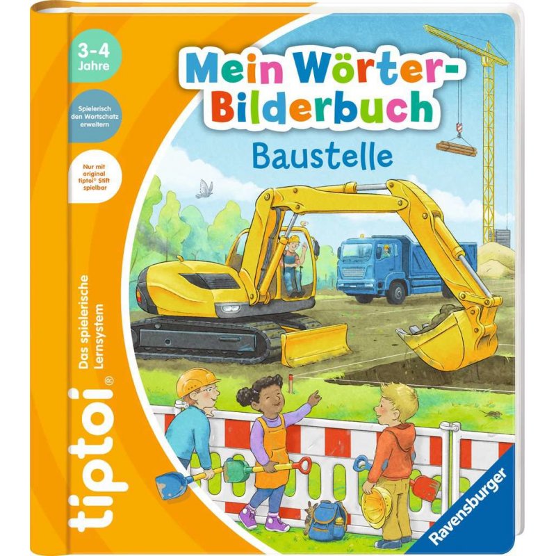 RAV tiptoi® Mein Wörter-Bilderbuch Baust  49270