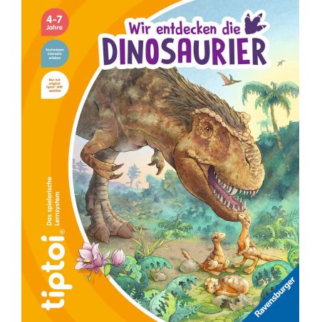 tiptoi 49286 livre Dinosaures Allemand Couverture rigide 16 pages