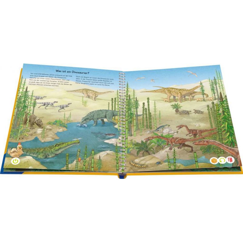 tiptoi 49286 book Dinosaurs German Hardcover 16 pages