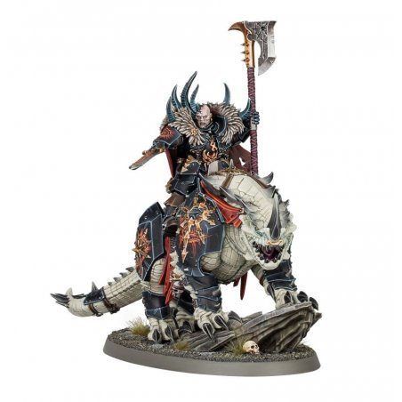 Games Workshop Chaos Lord on Karkadrak