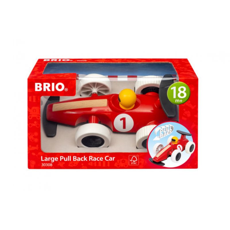 BRIO Large Pull Back Race Car