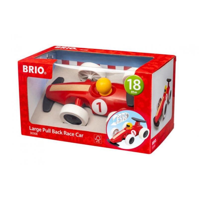 BRIO Large Pull Back Race Car