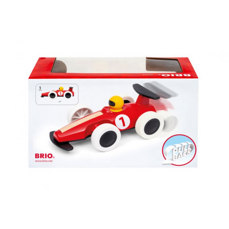 BRIO Großer Rennwagen mit Rückziehmotor  63030800