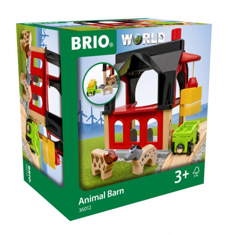 BRIO Animal Barn