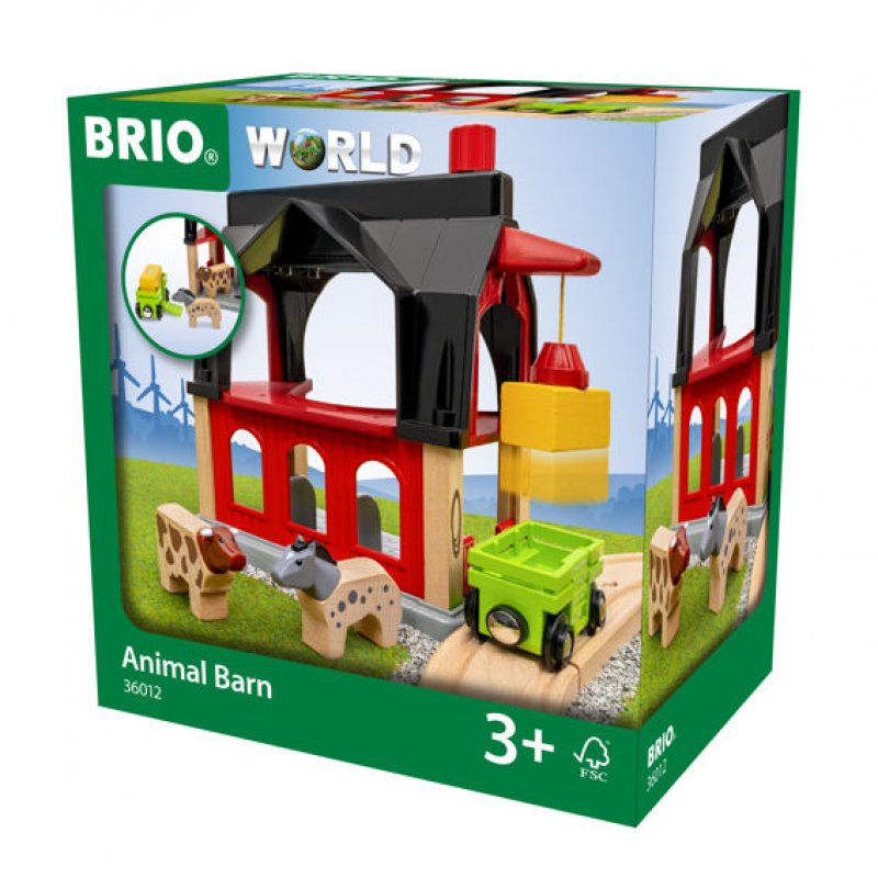 BRIO Animal Barn