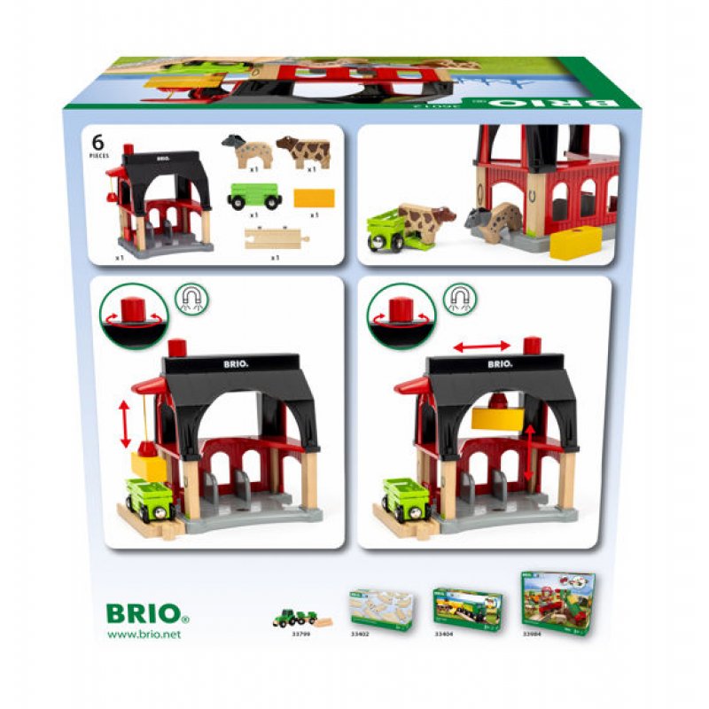 BRIO Animal Barn