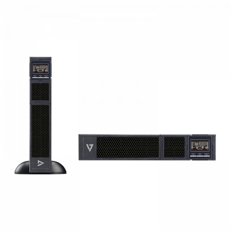 V7 UPS2URM3000DC-NC-1E alimentation d'énergie non interruptible Double-conversion (en ligne) 3 kVA 3000 W 8 sortie(s) C