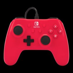 PowerA NSGP0142-01 accessoire de jeux vidéo Rouge USB Manette de jeu Analogique Nintendo Switch