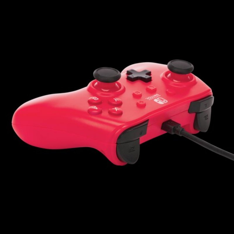 PowerA NSGP0142-01 accessoire de jeux vidéo Rouge USB Manette de jeu Analogique Nintendo Switch