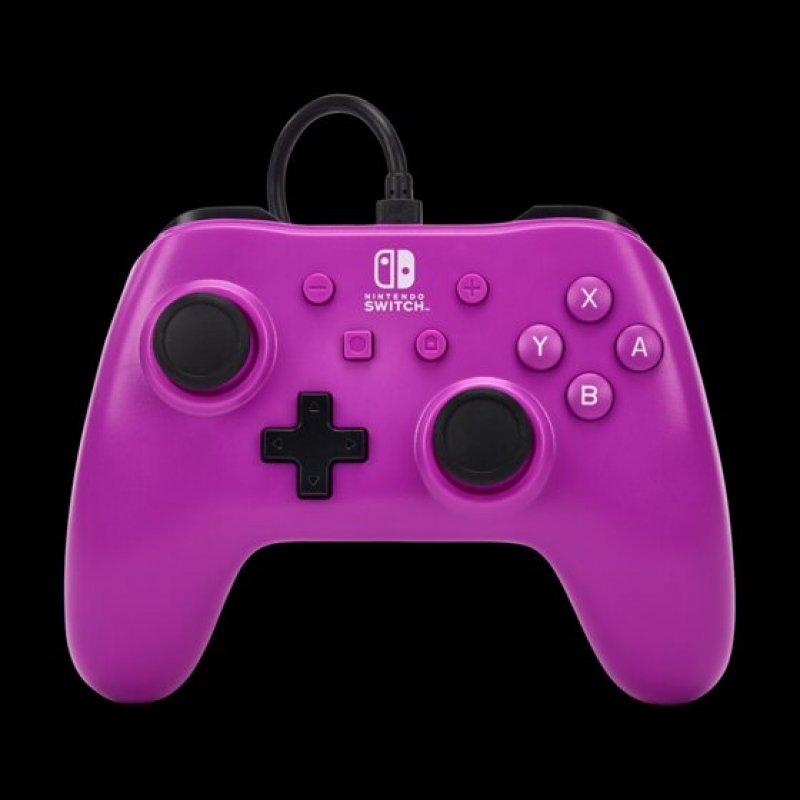 PowerA NSGP0143-01 accessoire de jeux vidéo Violet USB Manette de jeu Analogique Nintendo Switch