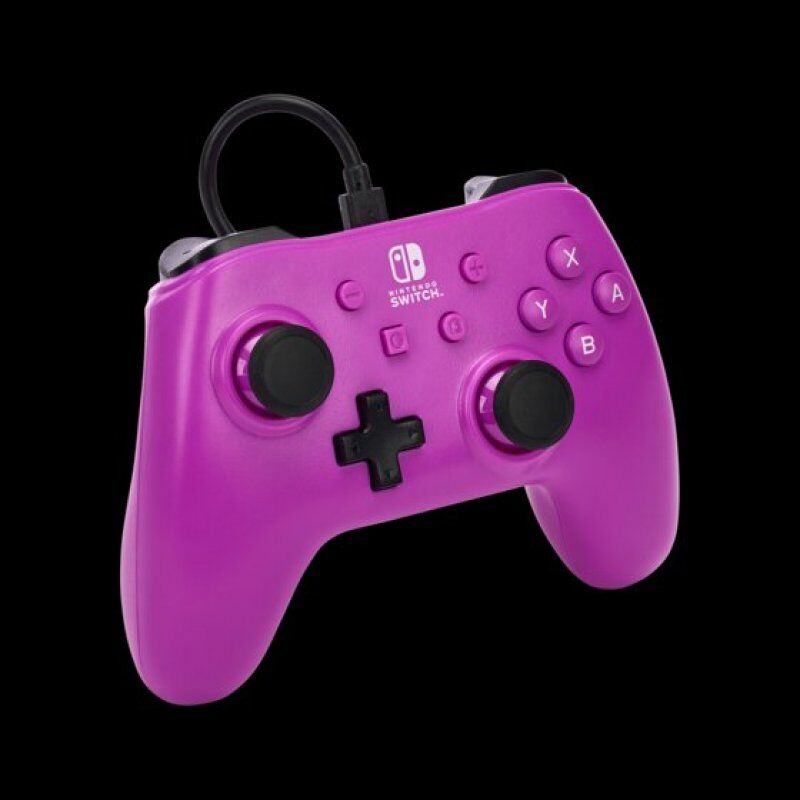 PowerA NSGP0143-01 Gaming Controller Purple USB Gamepad Analogue Nintendo Switch